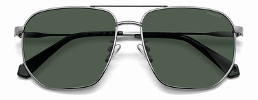 Men Polaroid Sunglasses: PLD 4141/G/S/X-Ruthenium (2)- SpecSMART Eye Clinic (Front View)